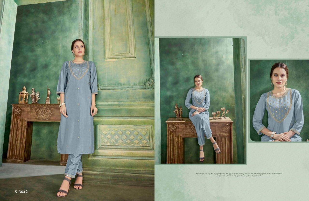 Sitara Festive Wear Wholesale Kurti With Bottom Catalog